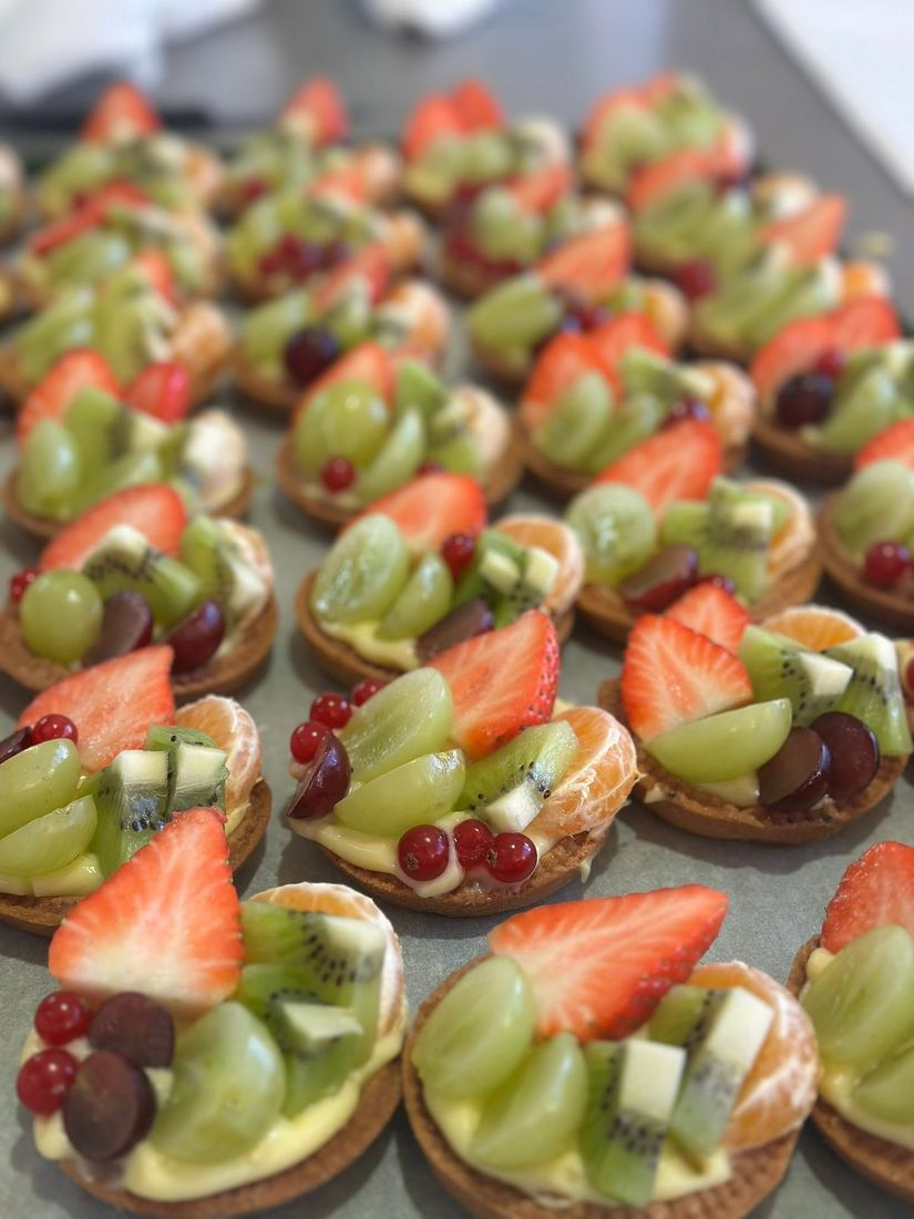 Pasticceria — tartellette alla frutta